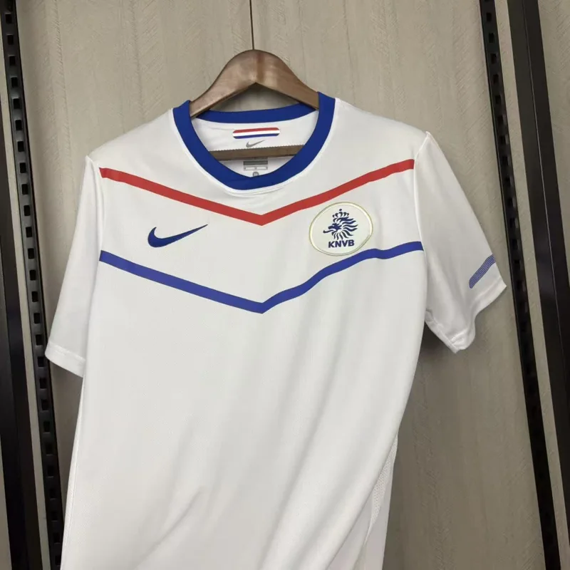 Netherlands 2010 visitante camiseta retro — 1