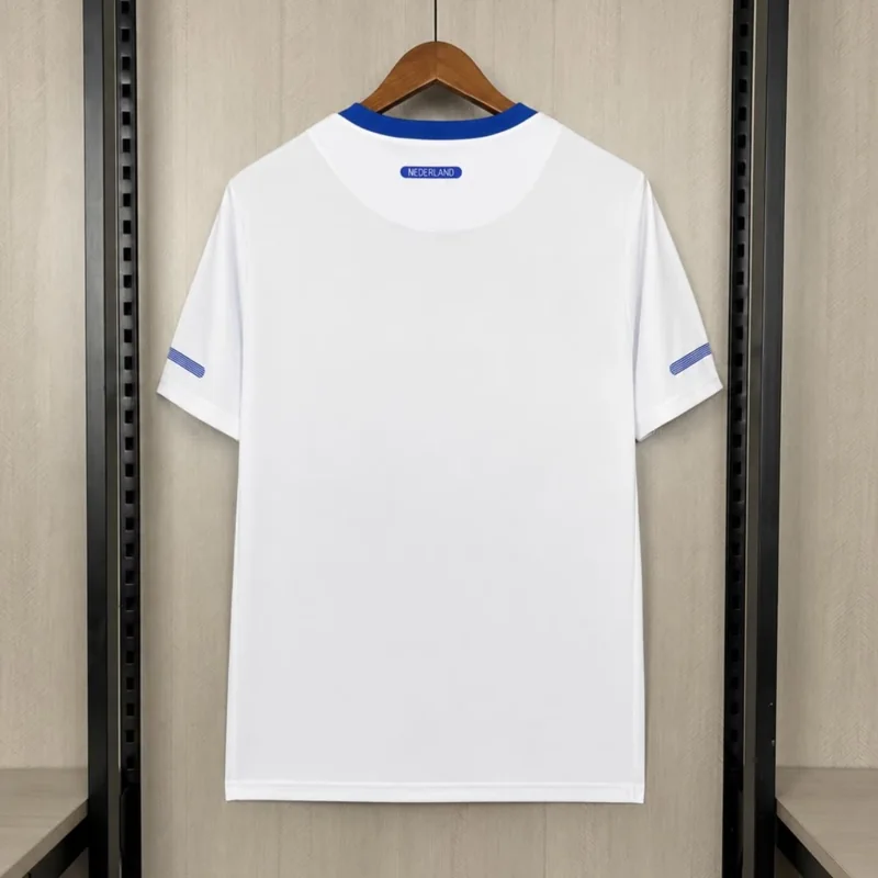 Netherlands 2010 visitante camiseta retro — 2