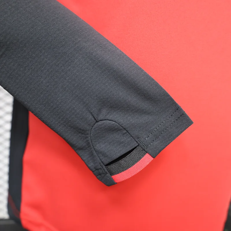 Manchester United 26/27 rojo conjunto de entrenamiento con media cremallera — 2