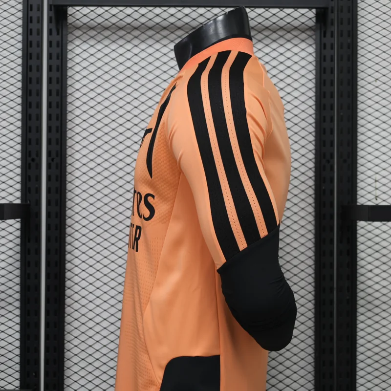 Arsenal 26/27 naranja conjunto de entrenamiento con media cremallera — 4