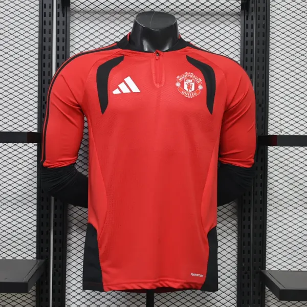 Manchester United 26/27 Red Half Zip Training Set — 1